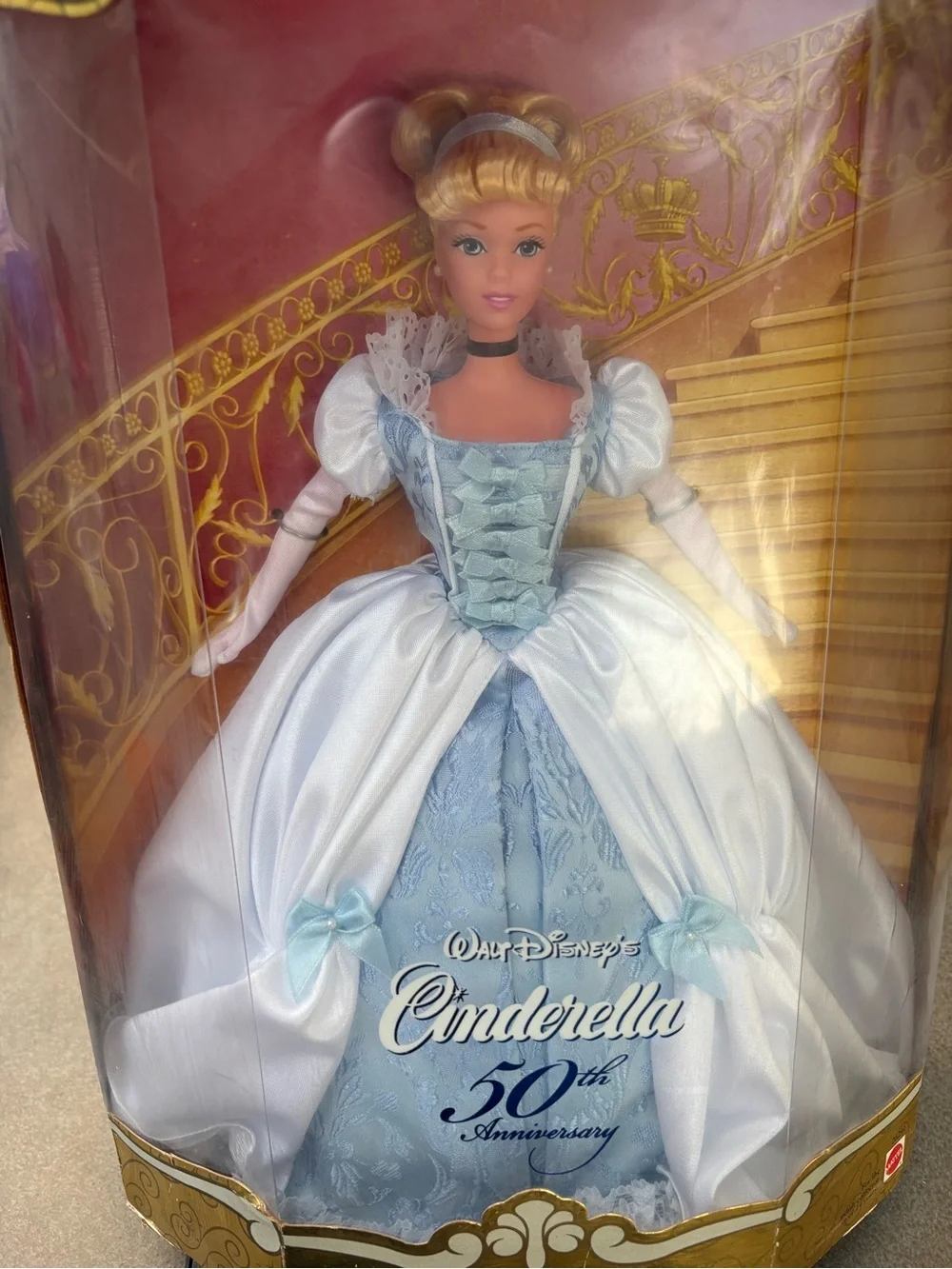 Disney Cinderella 50th Anniversary Doll - Light Blue & White